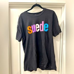 SUEDE (Band) T-Shirt Size Large